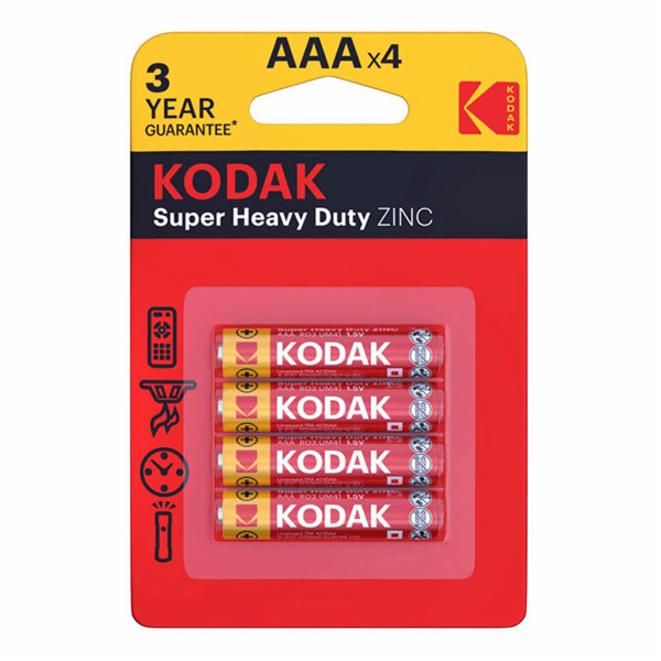Baterie Heavy Duty AAA (R3) - blister 4szt