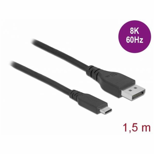 Delock Obousměrný kabel USB Type-C na DisplayPort (režim ...
