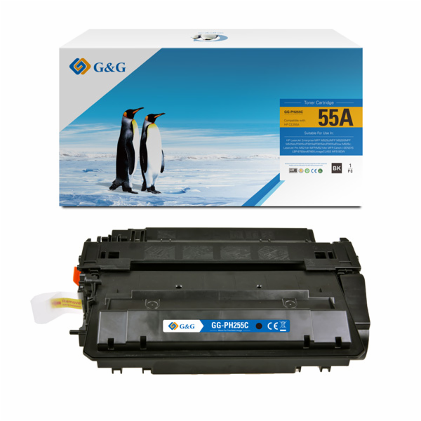 Toner G&G Black Zamiennik 55A (NT-PH255C)
