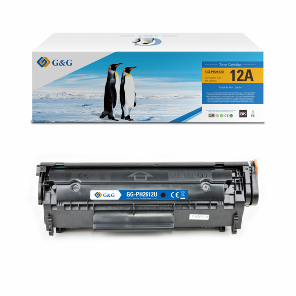 Náhradní černý toner G&G 12A (NT-PH2612U)