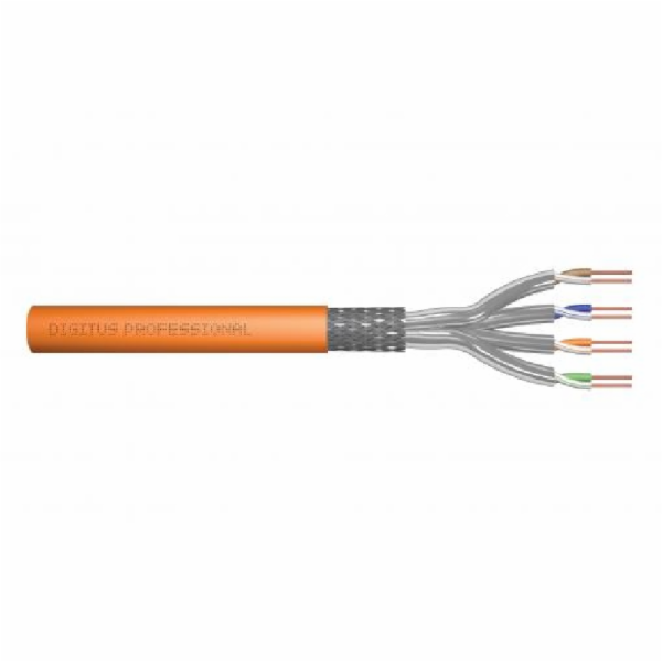 Digitus Professional Cat7 S/FTP instalační kabel simplex,...