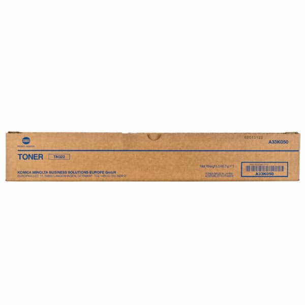 Originální černý toner Konica Minolta TN-322 (A33K050)