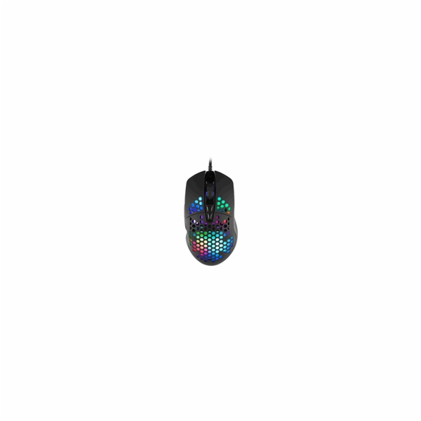 C-TECH herní myš Scarab, 7200 DPI, RGB podsvícení, USB