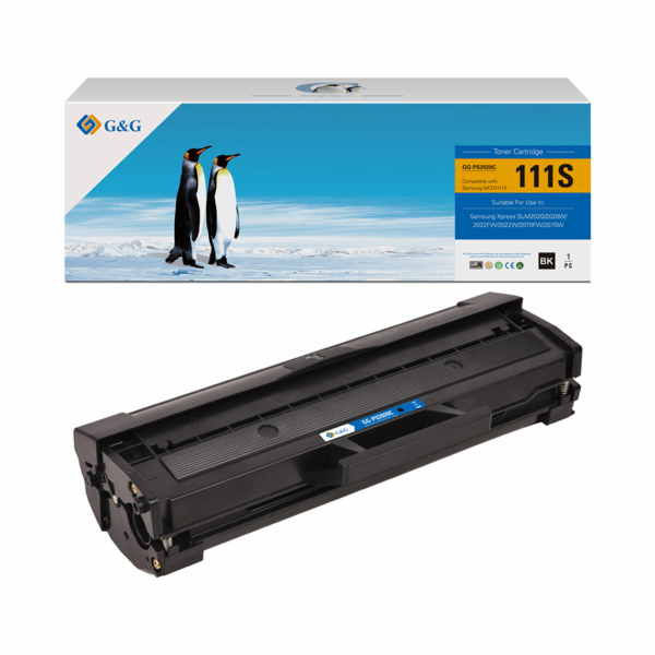Náhradní černý toner G&G MLT-D111S (NT-PS2020C)
