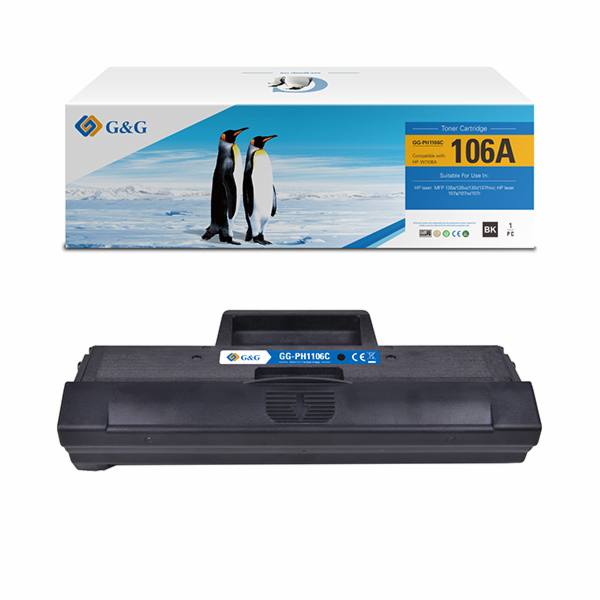 Toner G&G Black Zamiennik 106A (NT-PH1106)