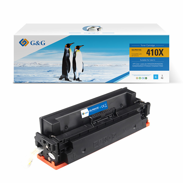 G&G azurový toner kompatibilní 410X (NT-PH411XC)
