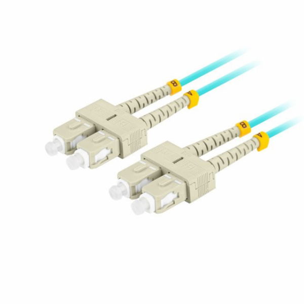 Lanberg OM3 LANBERG optický patch cord MM SC/UPC-SC/UPC d...