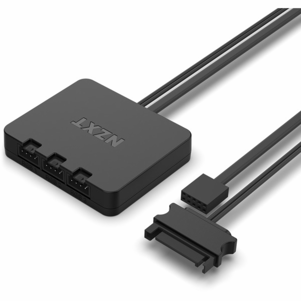 NZXT F120 RGB Triple Pack 120x120x26 (černá, 3 kusy včetn...