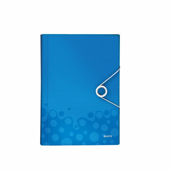 LEITZ Aktovka s přihrádkami  WOW, PP, modrá