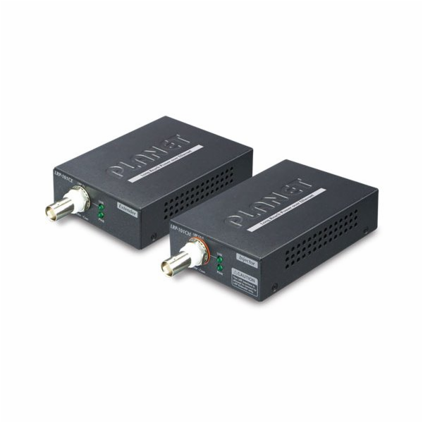 Planet LRP-101C-KIT, COAX PoE extender 10/100Base-TX, 802...
