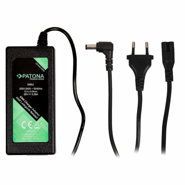 PATONA napájecí adaptér k ntb/ 20V/3,25A 65W/ konektor 5,...