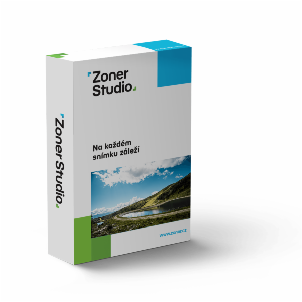 Zoner Studio na 1 rok pro 1 uživatele Non Profit