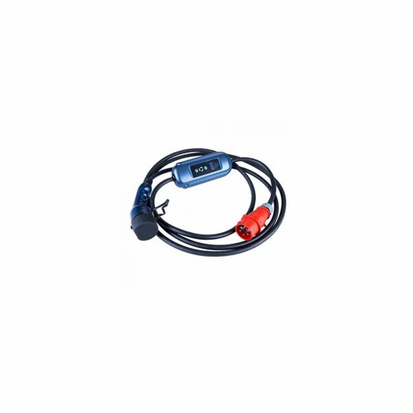 Akyga Kabel pro elektromobily CEE 5pin / Type2 LCD 16A 5m