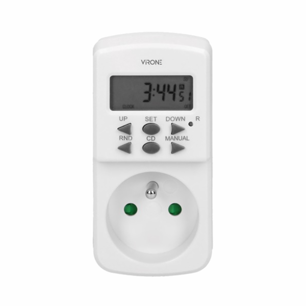 Virone zásuvka s elektr.časovačem mini