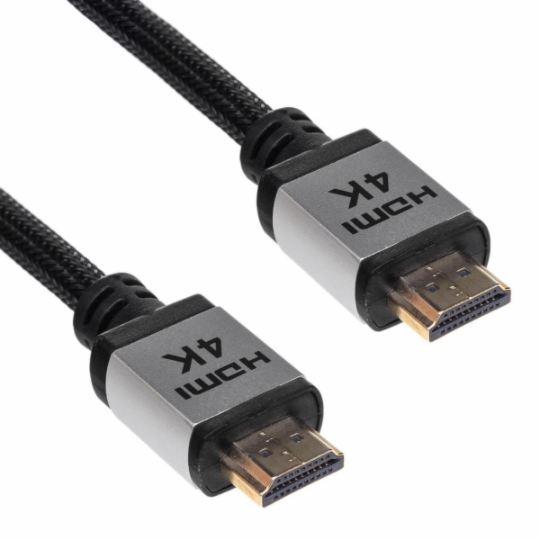Akyga Kabel HDMI 2.0 (M), Full HD/4K 18Gbps, černý 3m