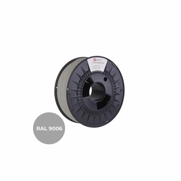 C-TECH Tisková struna (filament) PREMIUM LINE, PETG, bílý...