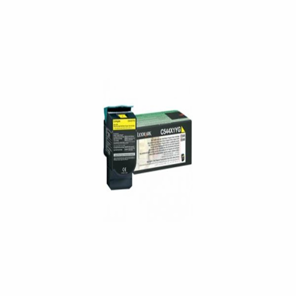 Lexmark C544, X544 4K Yellow Extra High Yield RP Toner Ca...
