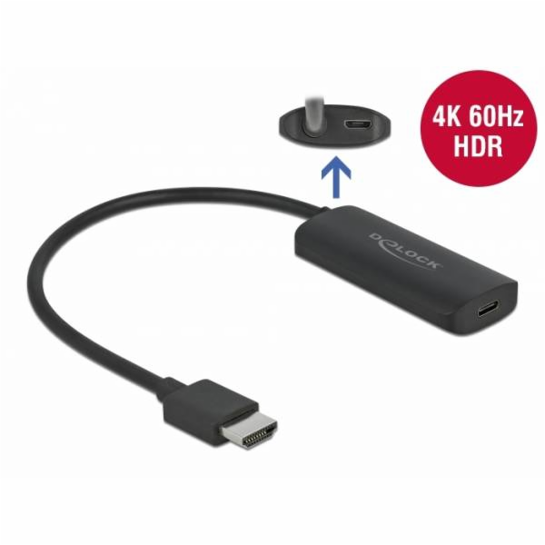 Delock Adaptér HDMI-A samec > USB Type-C™ samice (DP Alt ...