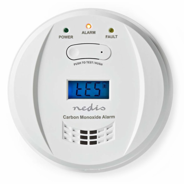 NEDIS detektor oxidu uhelnatého/ EN 50291/ hlasitost 85 d...
