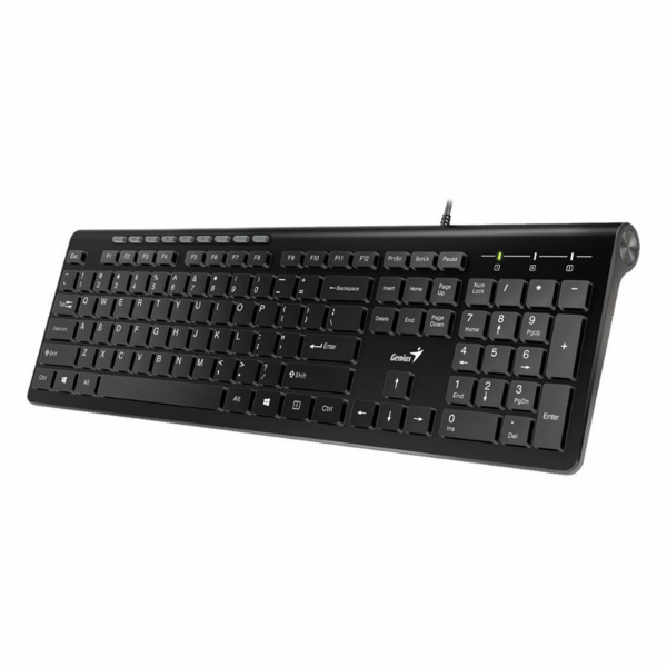 Genius klávesnice + myš Genius Slimstar 230, americká klá...