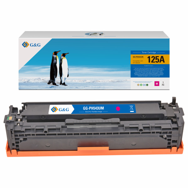 G&G kompatibilní toner s HP CB543A, CE320A, CF210X