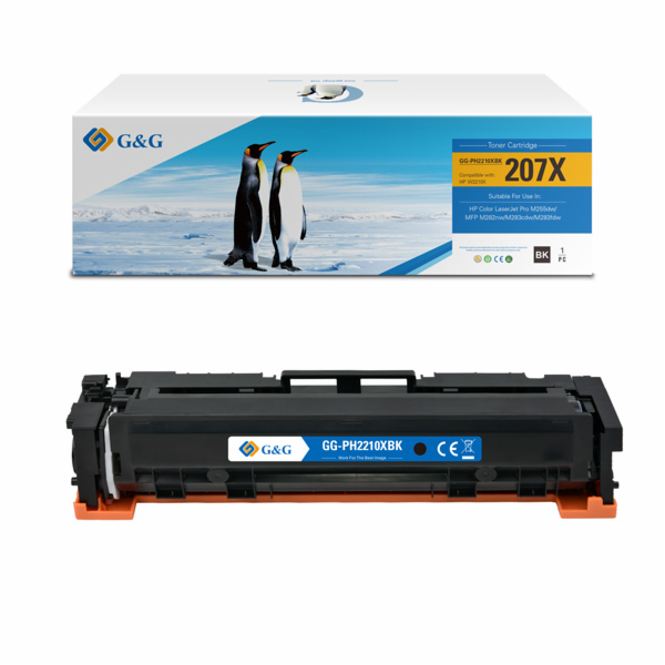 Výměna černého toneru G&G 207X (NT-PH2210XBK)