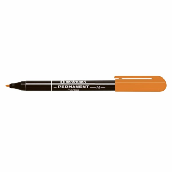 Centropen Permanentní popisovač 2846 oranžový 10 kusů