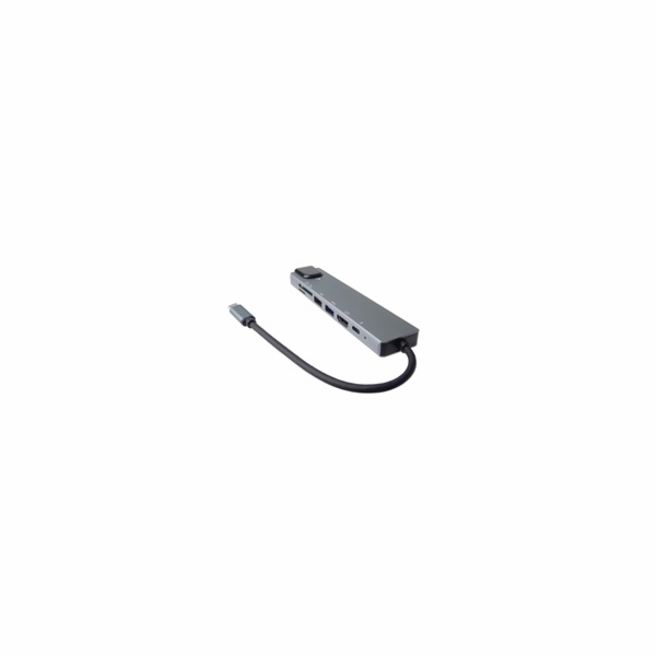 PremiumCord Adaptér USB-C na HDMI + USB3.0 + USB2.0 + PD ...