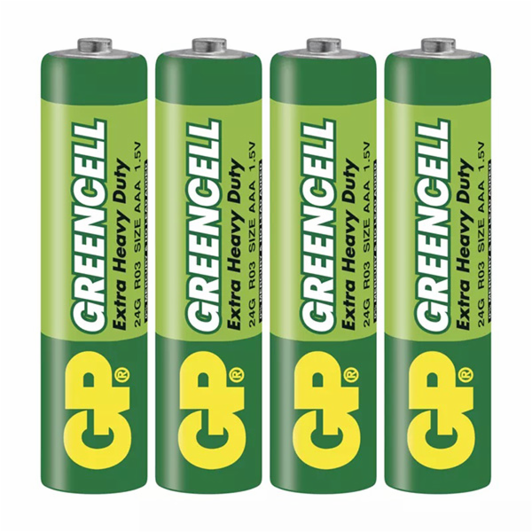baterie GP 1,5  AAA  4-pack  blistr/GP J