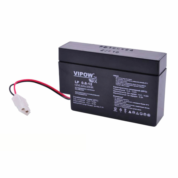 VIPow gel 12 V / 0,8 Ah (BAT0221)