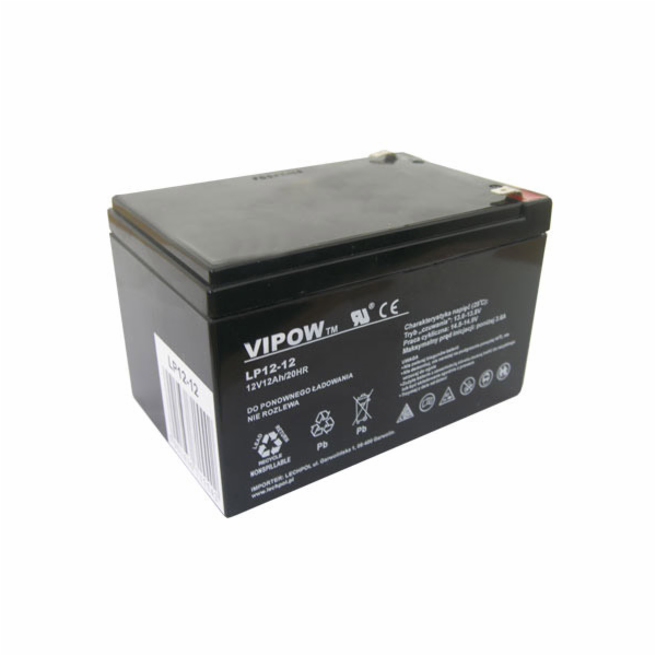 VIPow Baterie 12V/12Ah (BAT0216)