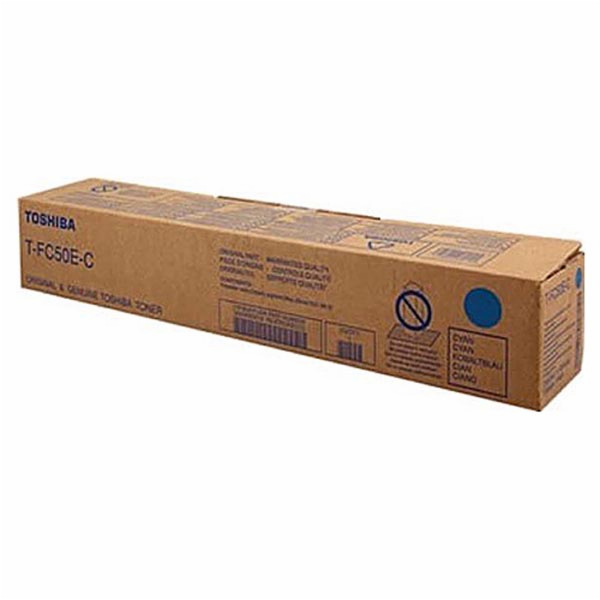 Originální azurový toner Toshiba T-FC50E (6AJ00000113)