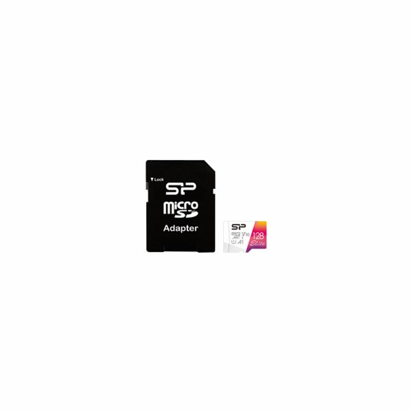 Silicon Power Elite MicroSDXC karta 128 GB Class 10 UHS-I...
