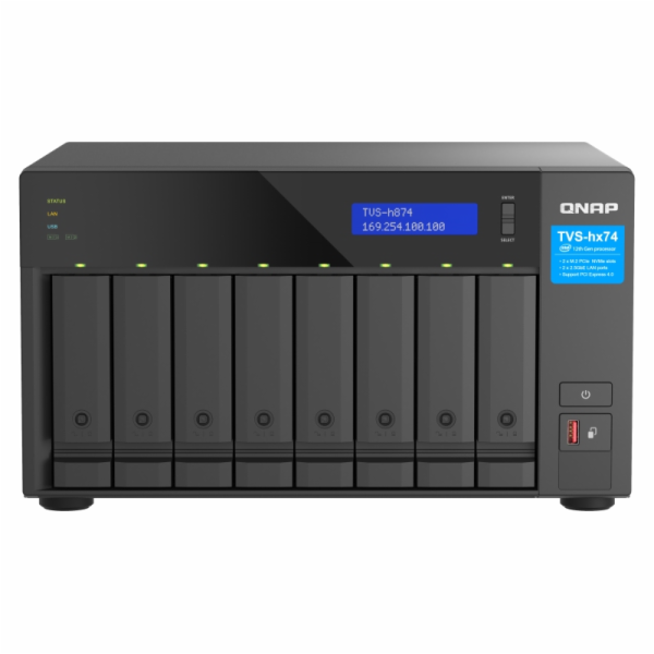 QNAP TVS-h874-i5-32G (6core 4,4GHz, ZFS, 32GB RAM, 8x SAT...