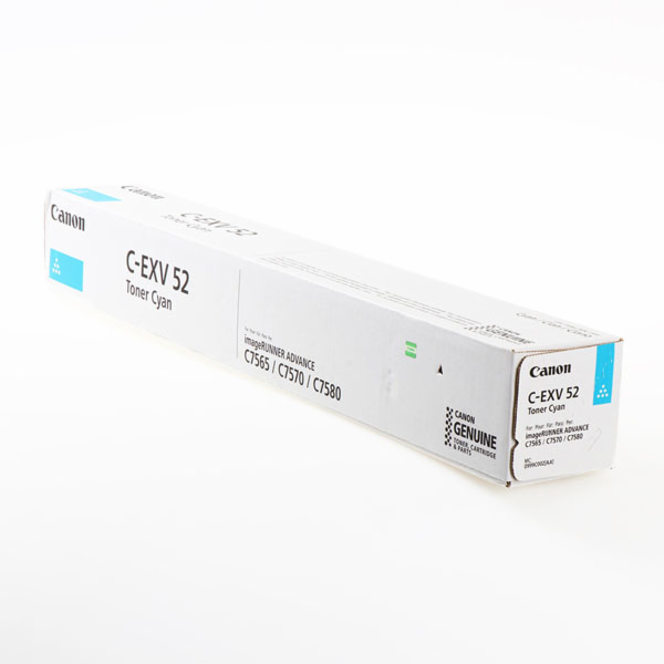 Originální azurový toner Canon C-EXV52 (155144)