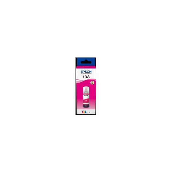 EPSON 108 EcoTank Magenta ink bottle