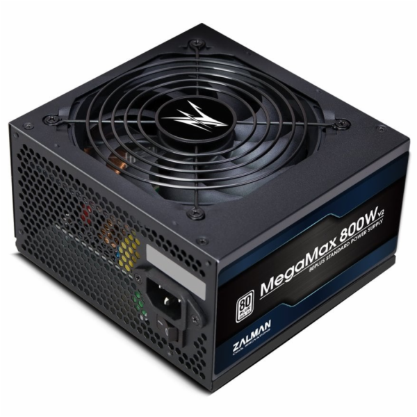 Zalman zdroj MegaMax 800W/ ATX / akt. PFC / 120mm ventilá...
