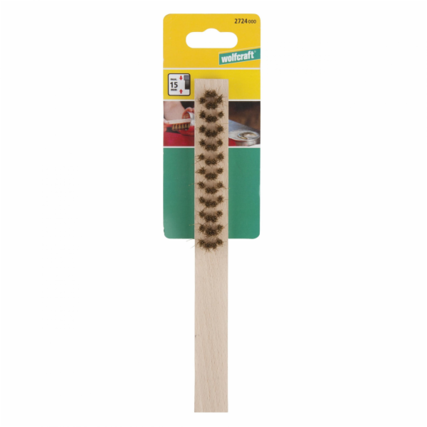 Jemný mosazný drátěný kartáč, d. 220 mm 2724000