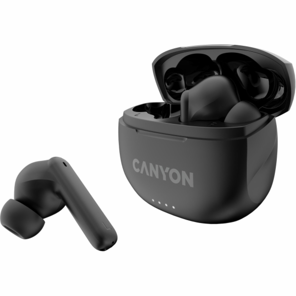 CANYON TWS8B Bluetooth bezdrátová sluchátka s mikrofonem,...