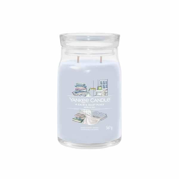 Svíčka ve skleněné dóze Yankee Candle, Klidné a tiché mís...