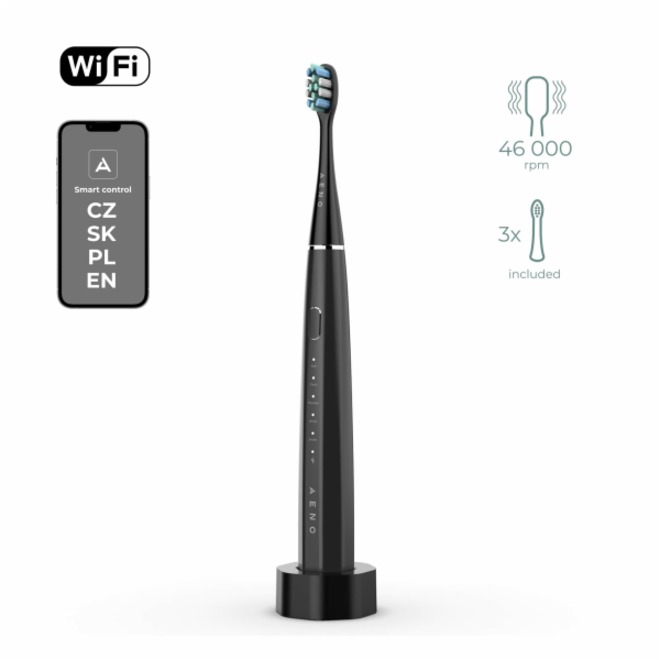 AENO Elektrický kartáček DB2s - 46000 RPM, 4 módy, Smart,...