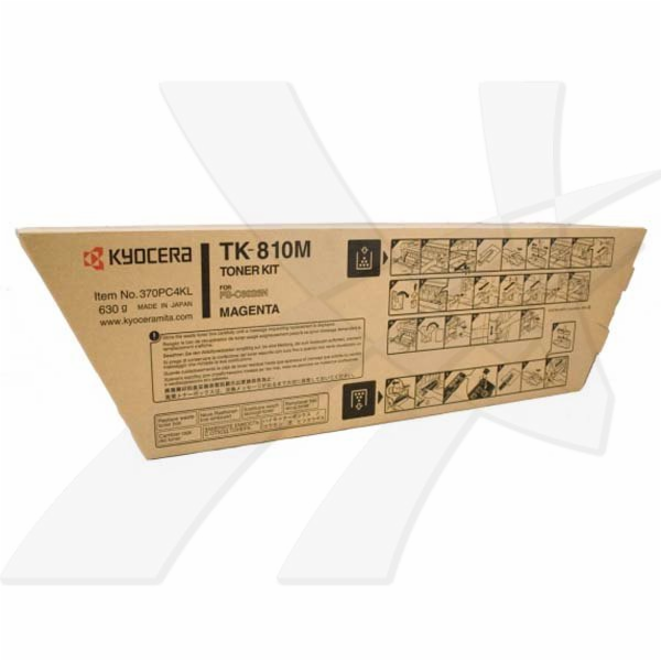 Originální purpurový toner Kyocera TK-810 (TK810M)