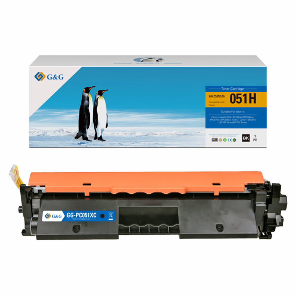 G&G toner G&G kompatibilní toner s CRG051H, černý, 4100s,...