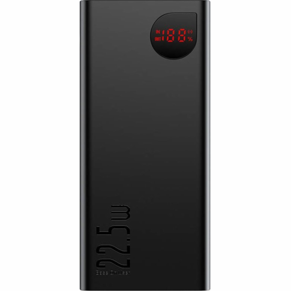 Baseus Adaman kovová powerbanka s digitálním displejem QC...