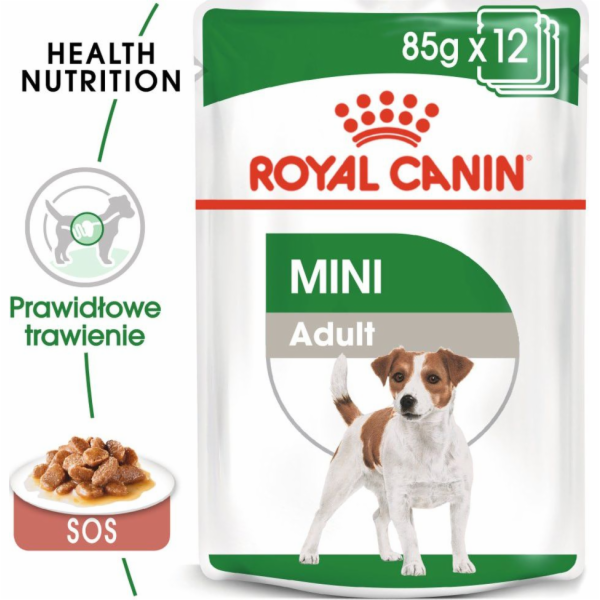 ROYAL CANIN Mini Adult - mokré krmivo pro psy - 12 x 85g