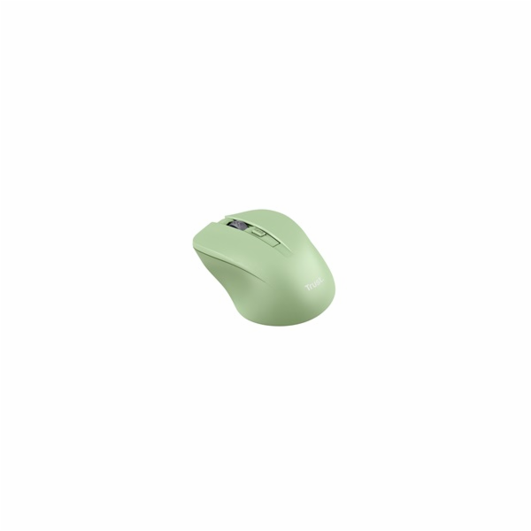 TRUST myš Mydo tichá bezdrátová myš, optická, USB, zelená