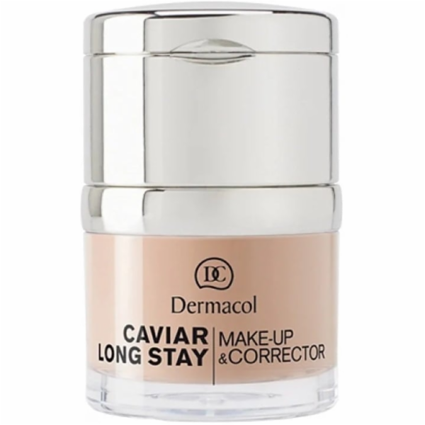 Dermacol Caviar Long Stay Make-up & Corrector 3 Nude 30 ml