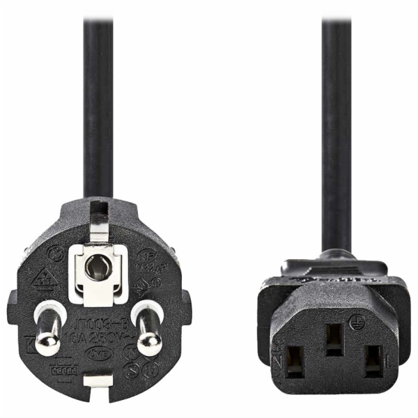 NEDIS napájecí kabel 230V/ přípojný 10A/ konektor IEC-320...