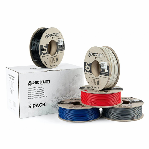 Spectrum  3D vlákno, ASA 275, 1,75 mm, 5x250 g, 80749, mi...