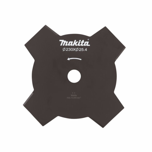 Makita nůž žací 4 zubý 230x25,4x2mm